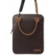 Bag 2.0 Flat Marrone tracolla