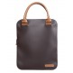 Bag 2.0 Flat Marrone tracolla