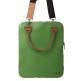 Bag 2.0 Flat Verde tracolla