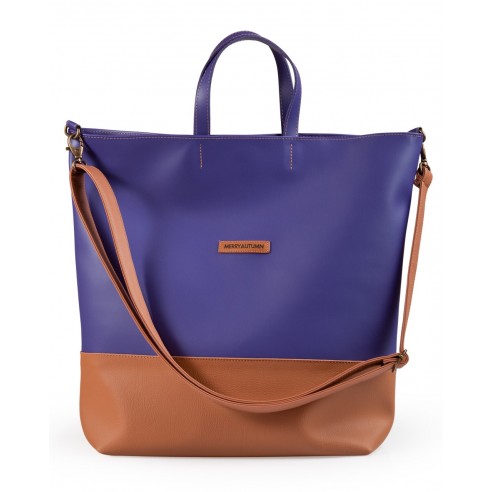 Weekender bag purple