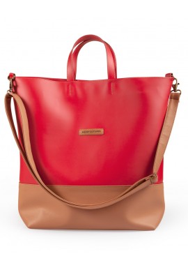 Weekender bag rossa