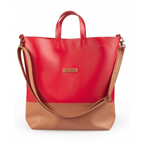 Weekender bag red