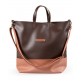 Weekender bag Marrone